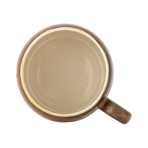 Zaļas/brūnas akmensmasas krūzes (4 gab.) 400 ml Sheen – Bloomingville-image-3