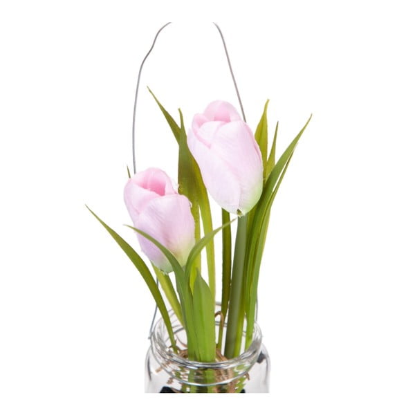 Mākslīgais augs (augstums 18 cm) Tulip – Ixia-image-1
