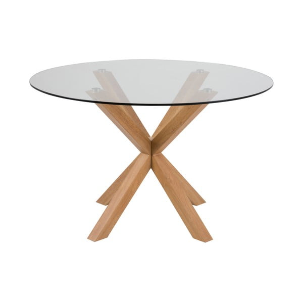 Ēdamgalds ar stikla virsmu Actona Heaven, ⌀ 119 cm-image-2