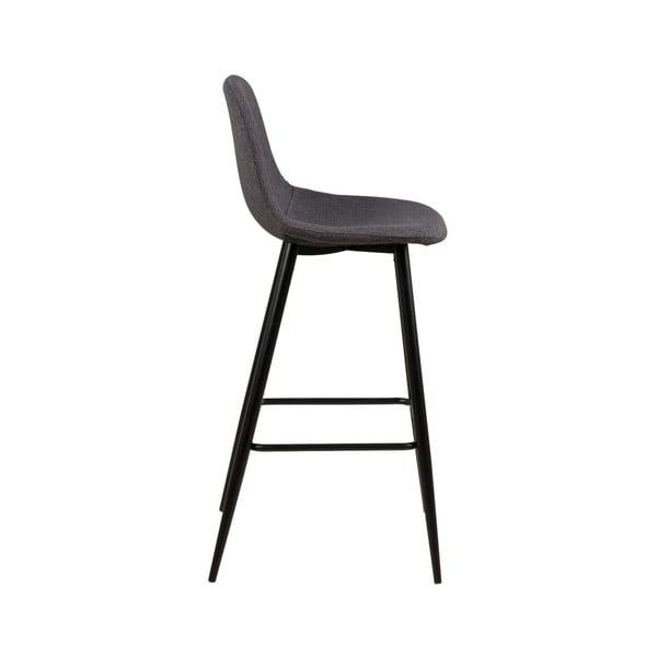 Melns/pelēks bāra krēsls 101 cm Wilma – Actona-image-4