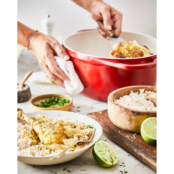 Alumīnija katls ar vāku un nelīpošu virsmu indukcijas plītij 5,7 l Air – Tefal-image-2