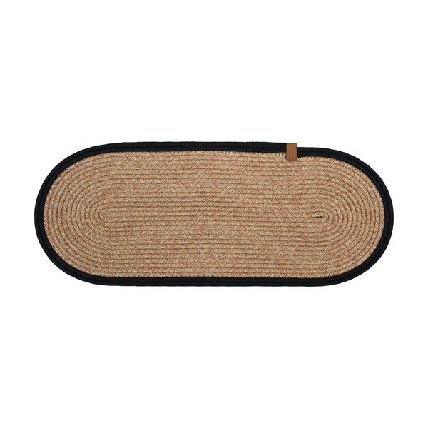 Melni/dabīga toņa kāpņu paklāji (16 gab.) 25x65 cm Milo Frame – Vitaus