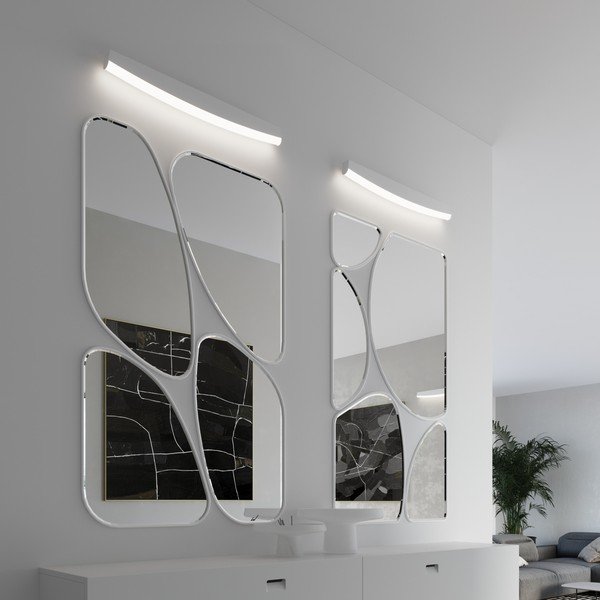 Balta metāla LED sienas lampa JORUN – Thoro-image-3