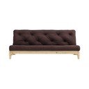 Izvelkamais dīvāns Karup Design Fresh Natural Clear/Brown