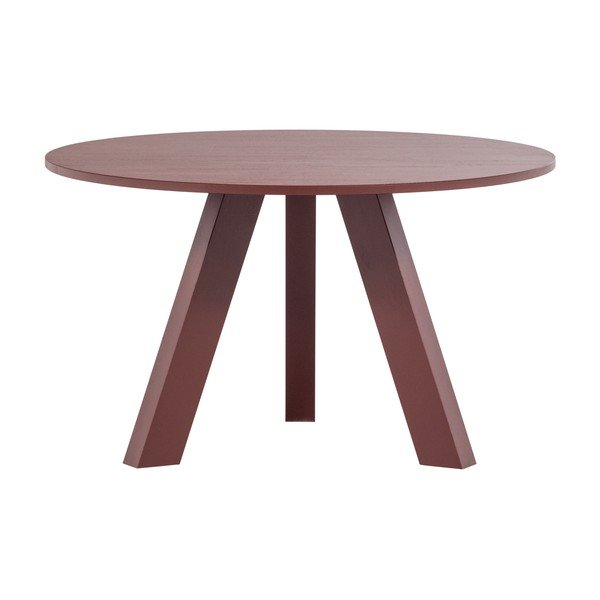 Ozola masīvkoka apaļš ēdamgalds ø 129 cm Rhonda – WOOOD