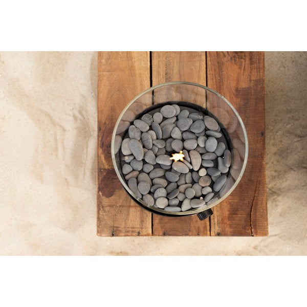 Liela melna gāzes lampa Cosi Original, augstums 30,5 cm-image-2