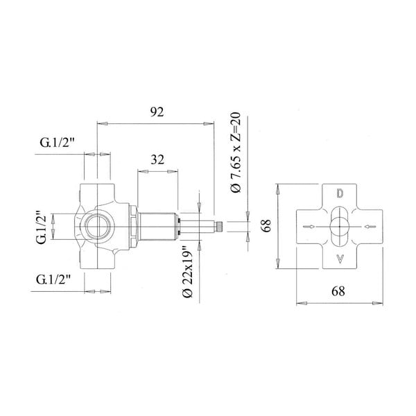 Bronzas krāsas iebūvēts slēdzis Antea – Sapho-image-1