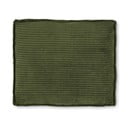 Zaļš velveta dīvāna spilvens Blok – Kave Home