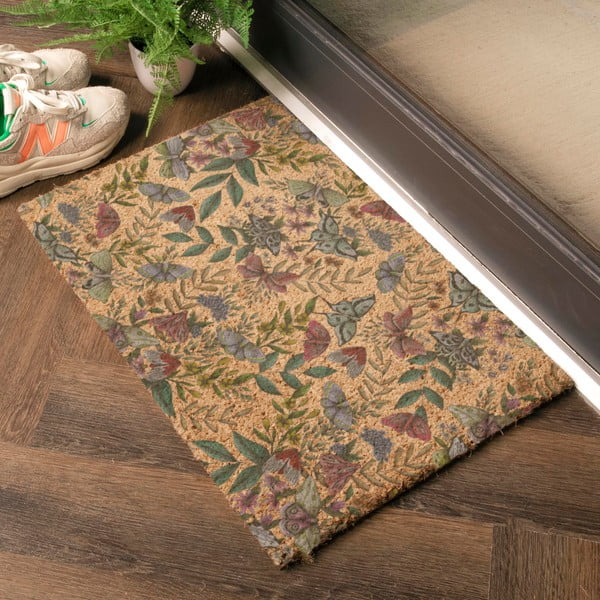 Kokosšķiedras kājslauķis 40x60 cm Midnight Garden x Celia Battaini – Artsy Doormats-image-1