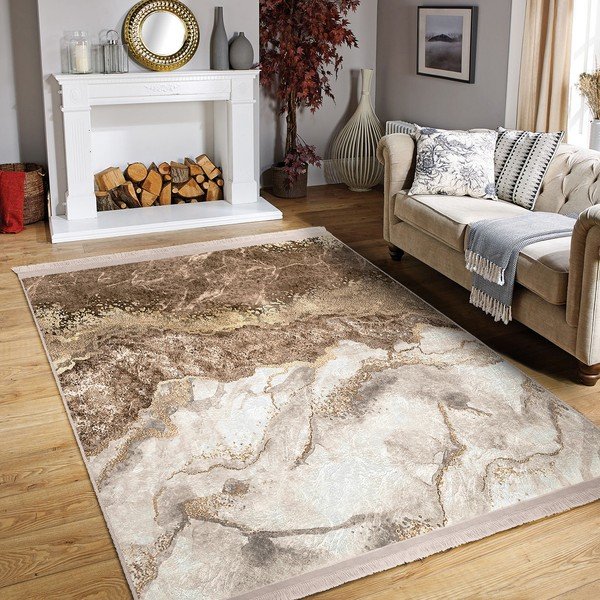 Bēšs paklājs 80x200 cm – Mila Home-image-1