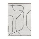 Ziloņkaula krāsas mazgājams kokvilnas paklājs 100x140 cm Shadow – Mette Ditmer Denmark