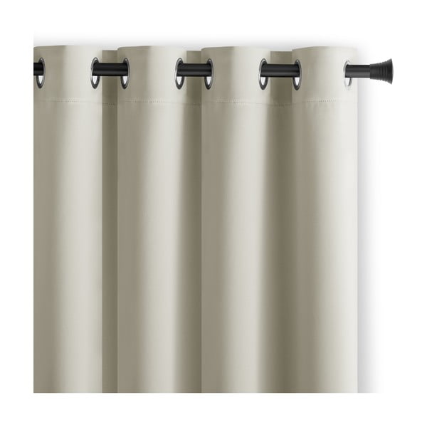 Krēmkrāsas daļēji gaismu necaurlaidīgs aizkars 140x270 cm Kierra – Restilo