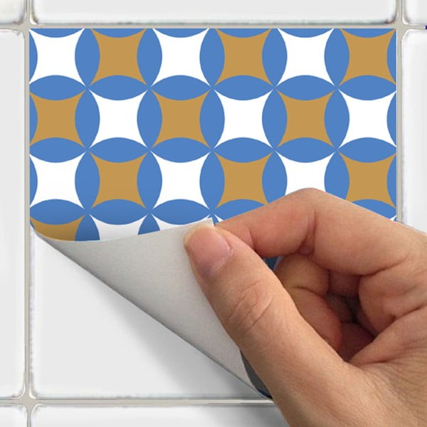 24 sienas uzlīmes Ambiance Azulejos Ornaments Mosaic 10 x 10 cm-image-3