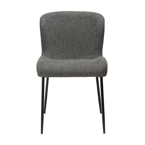 Tumši pelēks ēdamistabas krēsls DAN-FORM Denmark Glam-image-1