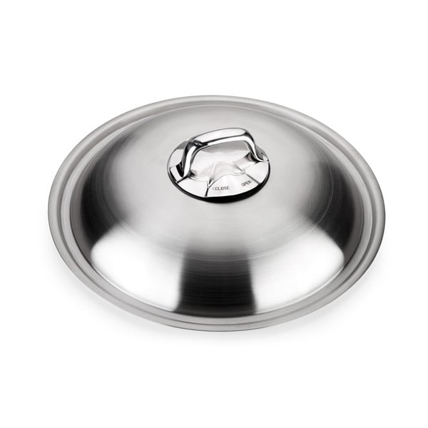 Nerūsējošā tērauda wok panna ar vāku ø 32 cm President – Tescoma-image-4