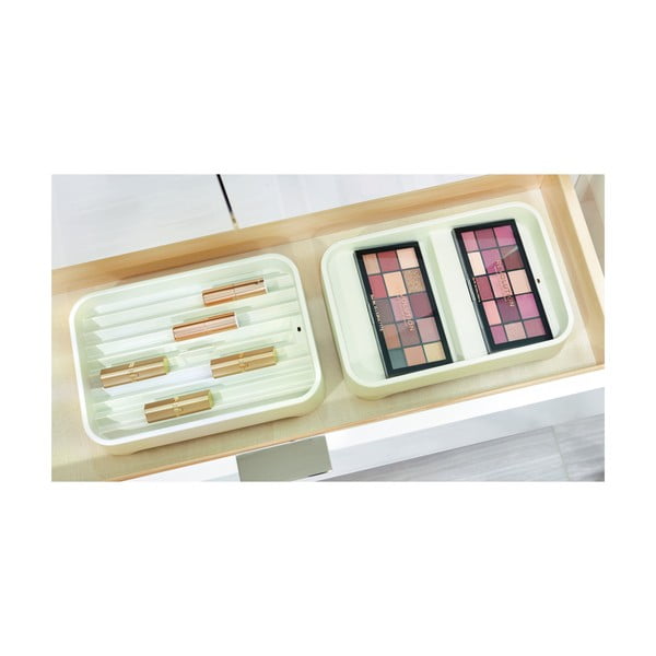 Balts rotaslietu organizators iDesign Eco Bin 28,19 x 19,23 cm-image-1