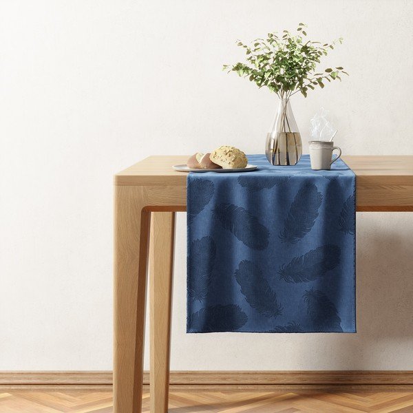 Samta galda celiņš 40x140 cm Velvet Peacock – AmeliaHome-image-2