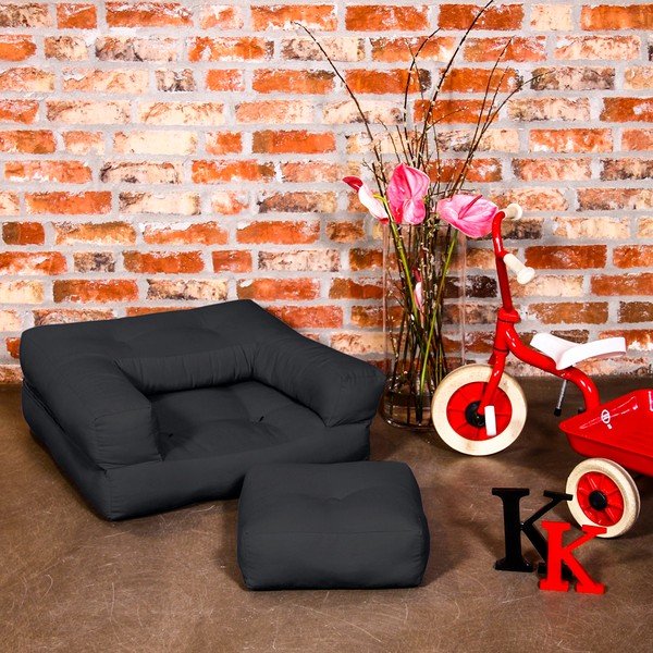Karup Baby Cube bērnu krēsls pelēks-image-1