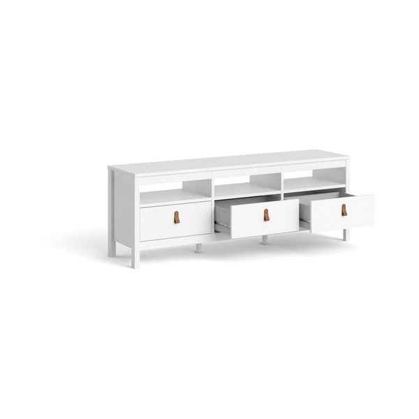 Balts TV galdiņš 151x54 cm Madrid – Tvilum-image-3