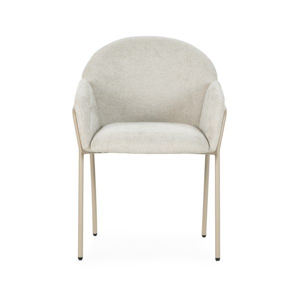 Bēši polsterēti ēdamistabas krēsli (2 gab.) Aslin – MOME-image-2