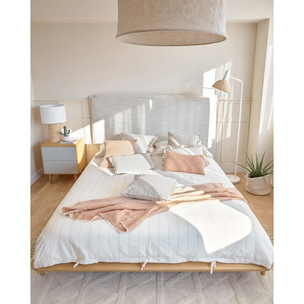 Pelēks/dabīga toņa naktsskapītis Anielle – Kave Home-image-2