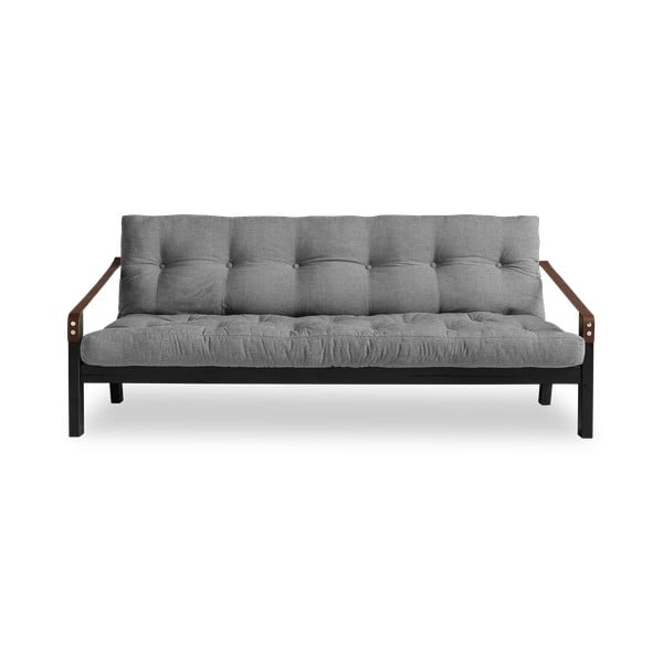 Izvelkamais dīvāns Karup Design Poetry Black/Marble Grey