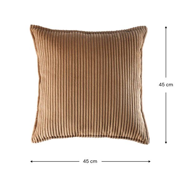 Brūns velveta bērnu dīvāna spilvens Block – Wigiwama-image-4