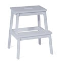 Balta gumijkoka taburete Corg – Bonami Selection