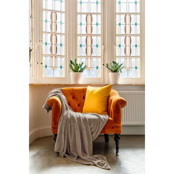 Brūna mikroplīša sega Tiseco Home Studio, 150 x 200 cm-image-1