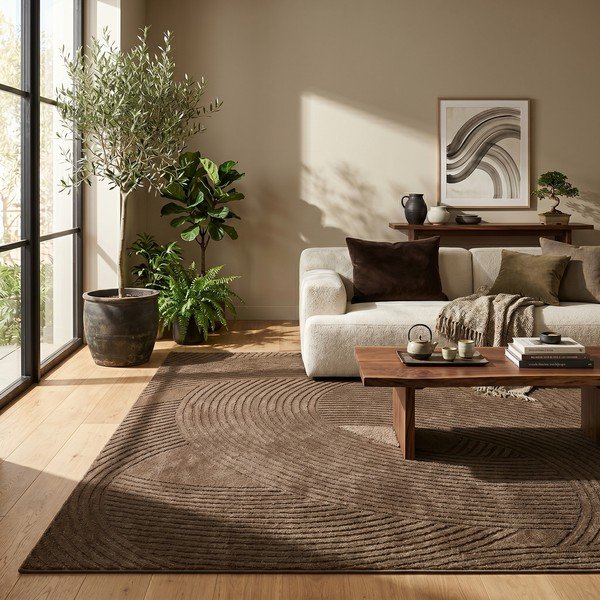 Brūns paklājs 120x170 cm Zephyr – ESTE-image-1