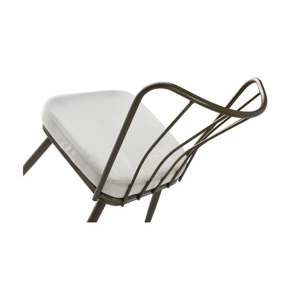 Pelēki metāla pusdienu krēsli (2 gab.) Yildiz – Kalune Design-image-3