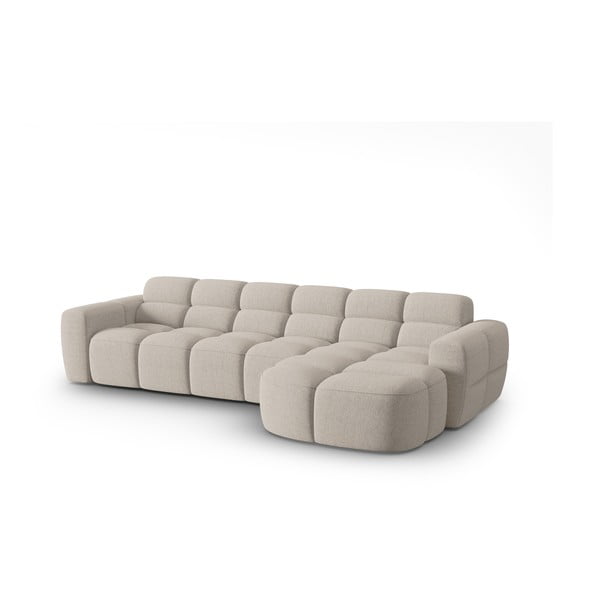Bēšs stūra dīvāns Lisa – Micadoni Home-image-2