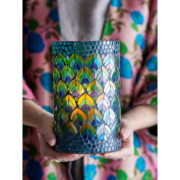 Stikla svečturis tējas svecītēm Kali – Bloomingville-image-1