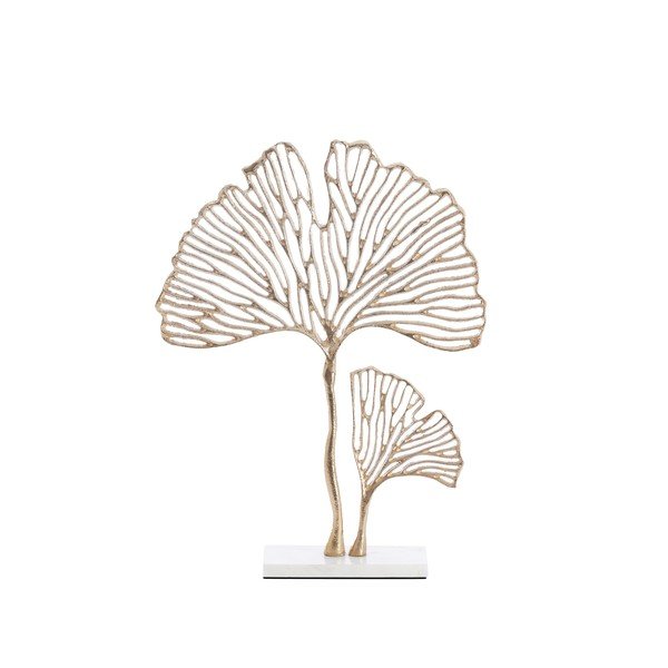 Metāla statuete (augstums 48 cm) Leaf – Light & Living-image-3