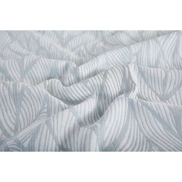 Zaļa vienguļamā žakarda gultas veļa 140x200 cm Florida – My House-image-2