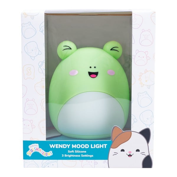 Zaļa bērnu naktslampiņa Fizz Wendy – SQUISHMALLOWS-image-4