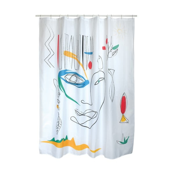 Dušas aizkars 180x200 cm Faces – Spirella