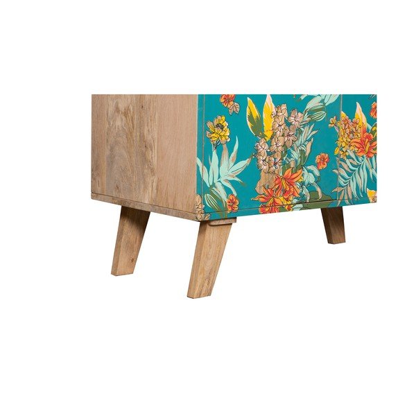 Tirkīzzils/dabīga toņa skapītis 90x85x40 cm Reipur – Interia Home & Living-image-4