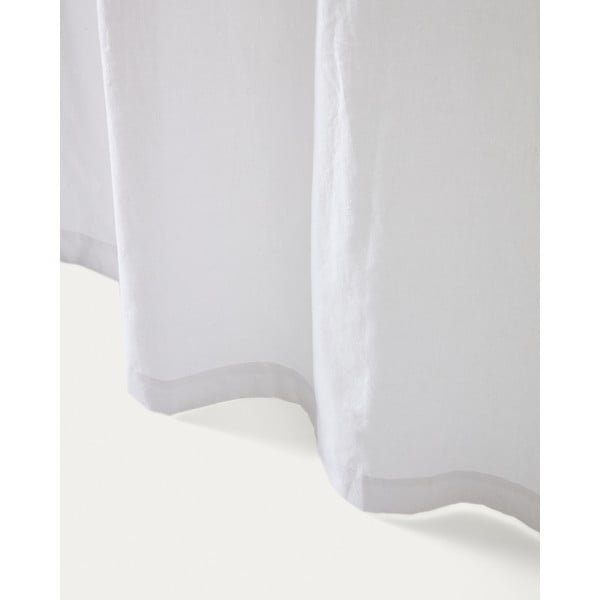 Balts aizkars 135x270 cm Zelda – Kave Home-image-1