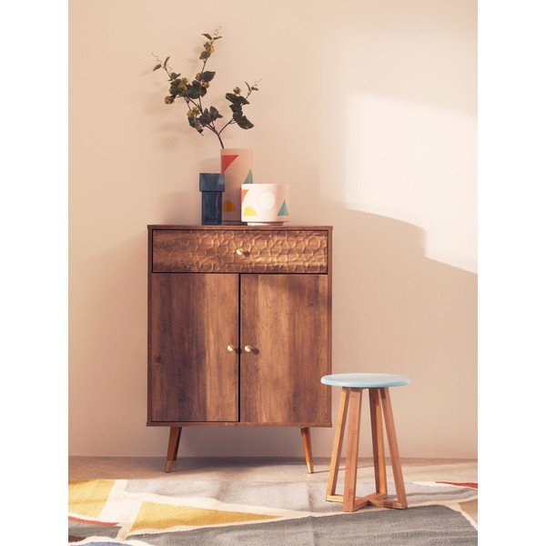 Tumša dabīga toņa kumode 70x94x35 cm Frida – Premier Housewares-image-1