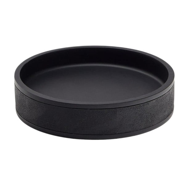 Melns polirezīna ziepju trauks Sisel – Kave Home