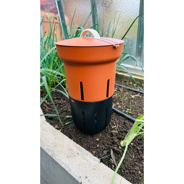 Terakotas oranžs kompostētājs – Plastia-image-2