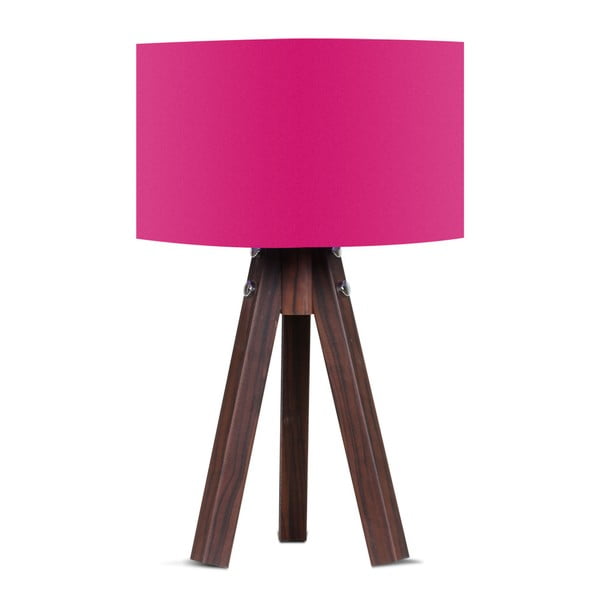 Galda lampa ar rozā toni Kate Louise Kahve