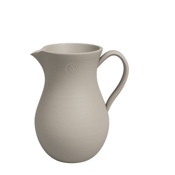 Bēša keramikas rokām darināta vāze (augstums 30 cm) Harmonia – Artevasi