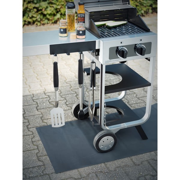 Melns magnētisks turētājs virtuves dvieļiem Wenko Black Outdoor Kitchen Ima-image-1