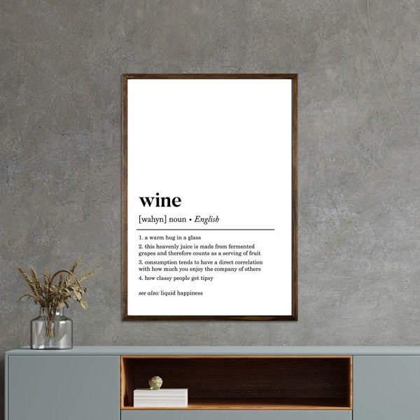 Glezna 50x70 cm Wine – Wallity-image-4