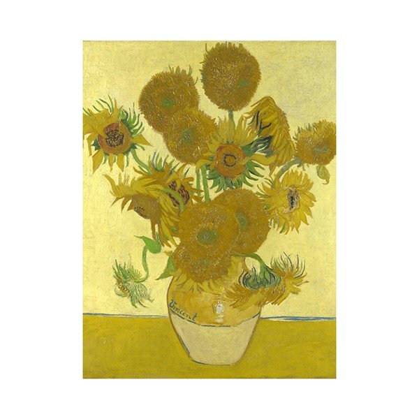 Vinsenta van Goga glezna - Saulespuķes 3, 60x80 cm