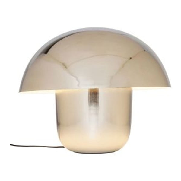 Galda lampa hroma krāsā Kare Design Mushroom
