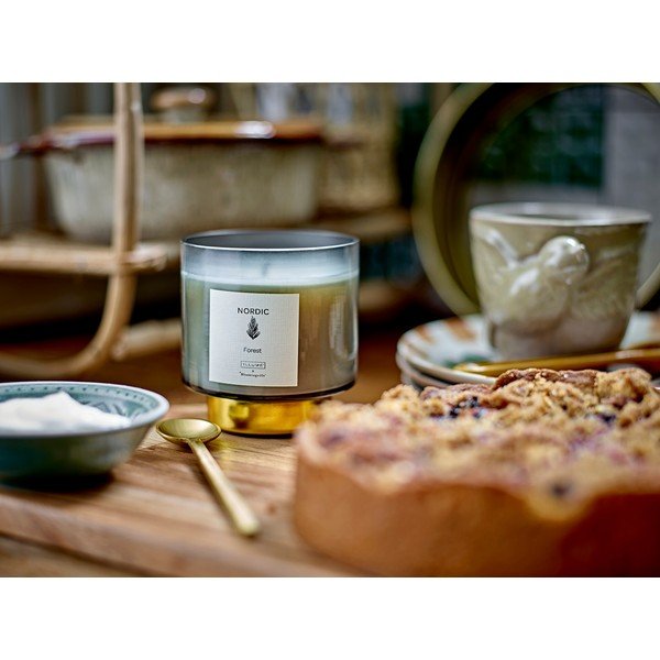 Aromātiskā svece degšanas laiks 50 h Nordic Forest – ILLUME x Bloomingville-image-2