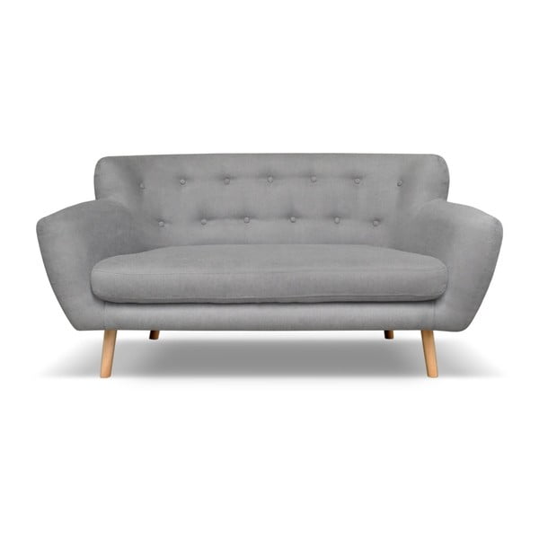 Gaiši pelēks dīvāns Cosmopolitan Design London, 162 cm